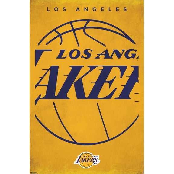 NBA Los Angeles Lakers - Logo 25 Wall Poster, 22.375" x 34"