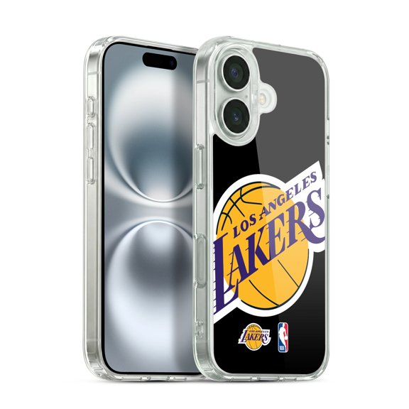 NBA Los Angeles Lakers Logo Oversized Hybrid MagSafe Case for Apple iPhone 16