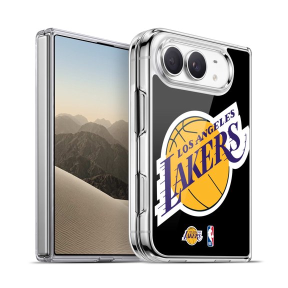 NBA Los Angeles Lakers Logo Oversized Hybrid MagSafe Case for Apple iPhone Duo