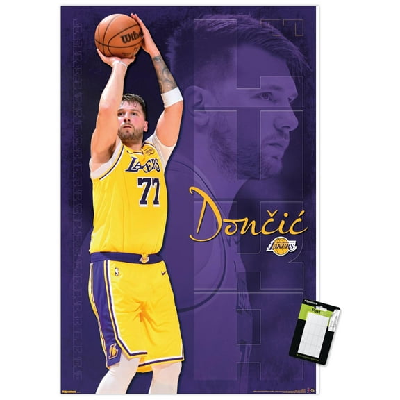 NBA Los Angeles Lakers - Luka Doncic 25 Wall Poster, 22.375" x 34"