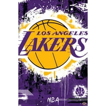 NBA Los Angeles Lakers - Maximalist Logo 23 Wall Poster, 22.375" x 34"
