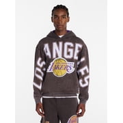 NBA Los Angeles Lakers Mens & Mens Big and Tall Oversized Pullover Hoodie, Sizes XS-4XLT