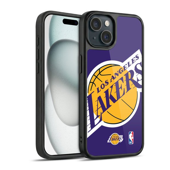 NBA Los Angeles Lakers Oversized Hybrid Hard MagSafe Case for Apple iPhone 15