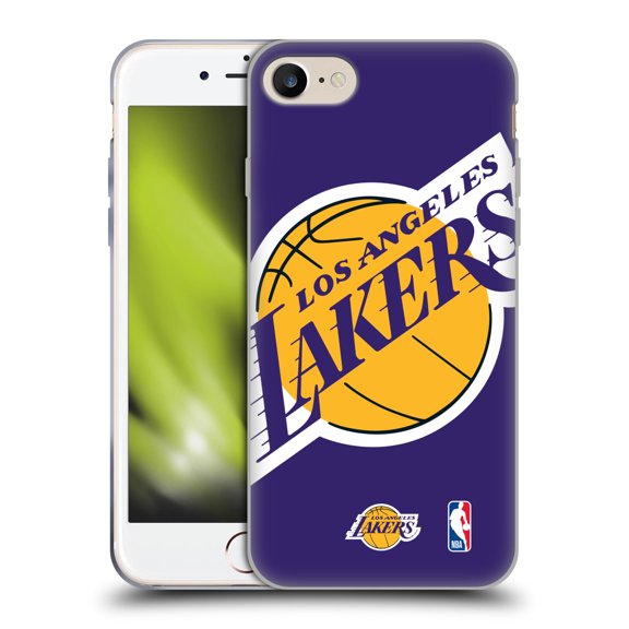 NBA Los Angeles Lakers Oversized Hybrid MagSafe Case for Apple iPhone 7 / 8 / SE 2020 & 2022