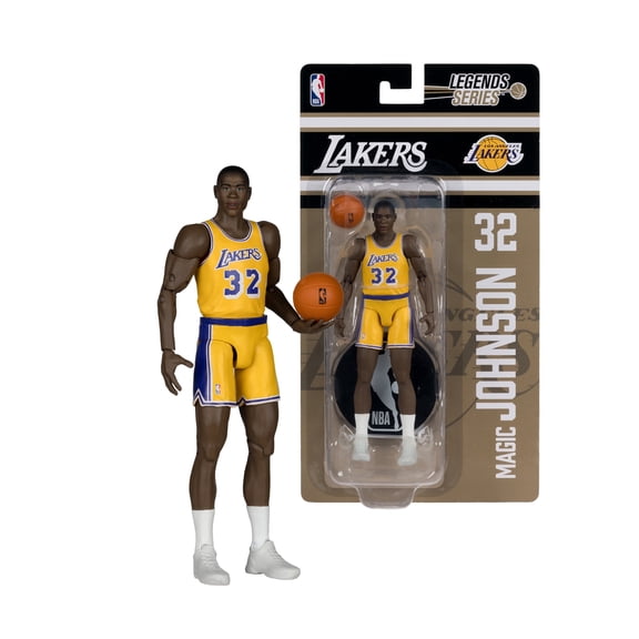 Magic Johnson (NBA: Los Angeles Lakers) 6" Action Figure McFarlane's SportsPicks Legends Series