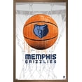 thumbnail image 1 of NBA Memphis Grizzlies - Drip Basketball 21 Wall Poster, 14.725" x 22.375", Framed, 1 of 3