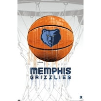 NBA Memphis Grizzlies - Drip Basketball 21 Wall Poster, 22.375" x 34"