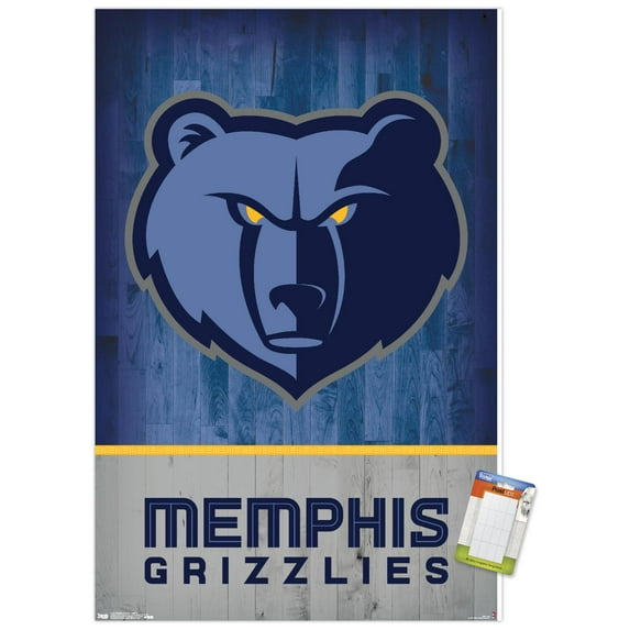 NBA Memphis Grizzlies - Logo 18 Wall Poster, 22.375" x 34"