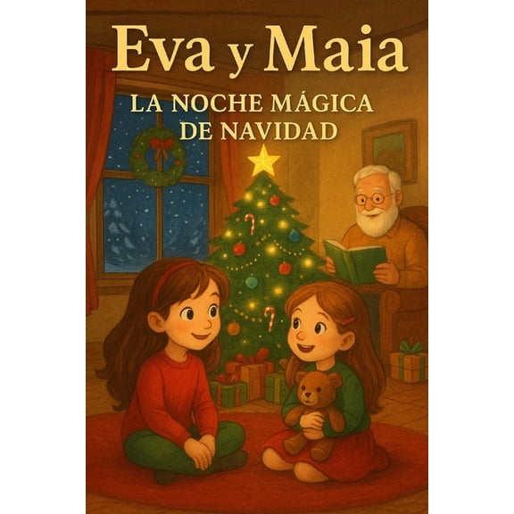 Eva y Maia: La Noche Mágica de Navidad: Una aventura inolvidable junto a Papá Noel, llena de ilusión, familia y regalos., (Paperback)