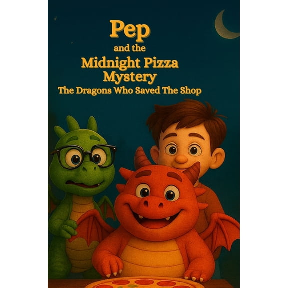 Pep and the Midnight Pizza Mystery: The Dragons Who Saved the Shop: A Dragon Adventure About Friendship, Courage, and He, (Paperback)