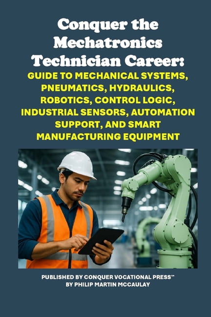 Vocational Guidance Conquer the Mechatronics Technician Career: Guide to Mechanical Systems, Pneumatics, Hydraulics, Robotics, Control Logic, (Paperback)