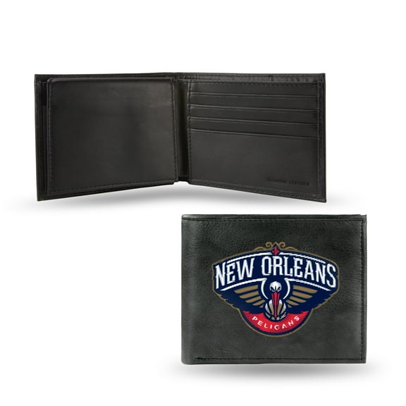 NBA - Men's New Orleans Hornets Embroidered Billfold Wallet