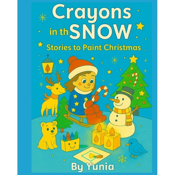 Crayons in the Snow: Stories to Paint Christmas, (Paperback)