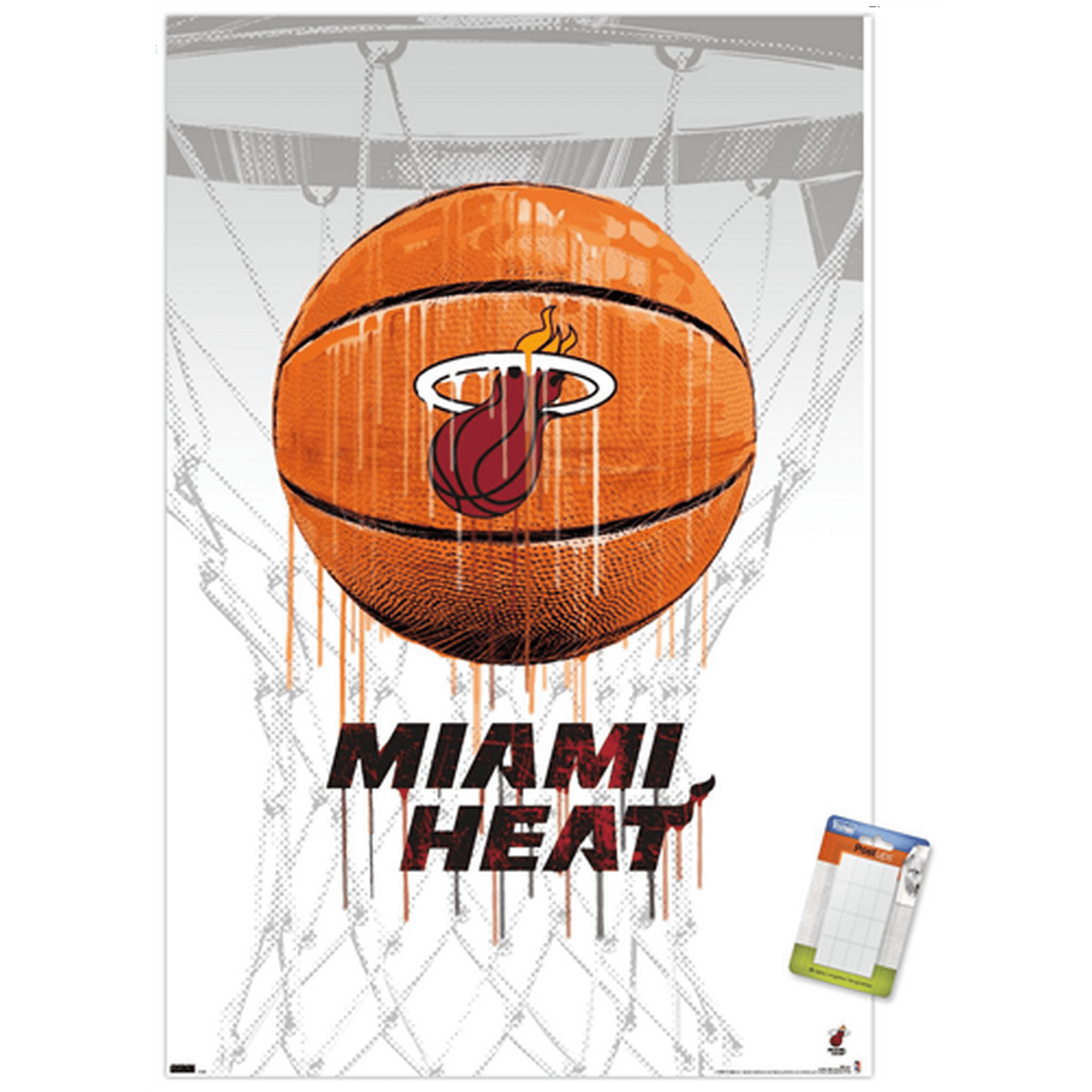  Trends International NBA Miami Heat - Tyler Herro 20 Wall  Poster, 14.72 x 22.37, Premium Unframed Version : Everything Else