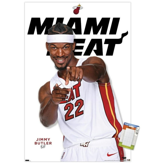 NBA Miami Heat - Jimmy Butler Feature Series 23 Wall Poster, 14.725" x 22.375"