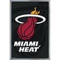 thumbnail image 1 of NBA Miami Heat - Logo 14 Wall Poster, 22.375" x 34", Framed, 1 of 2