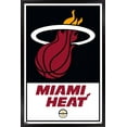 thumbnail image 1 of NBA Miami Heat - Logo 21 Wall Poster, 14.725" x 22.375", Framed, 1 of 3