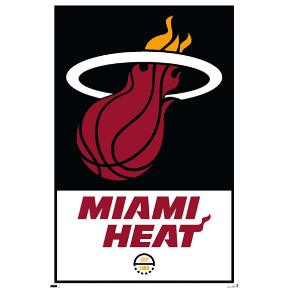 NBA Miami Heat - Logo 21 Wall Poster, 14.725" x 22.375"