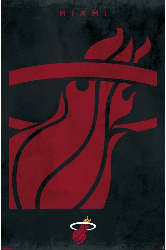 NBA Miami Heat - Logo 25 Wall Poster, 22.375" x 34"