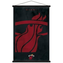 NBA Miami Heat - Logo 25 Wall Poster with Magnetic Frame, 22.375" x 34"