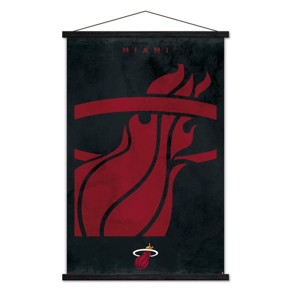 Miami Heat 23" x 34" Poster