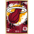 thumbnail image 1 of NBA Miami Heat - Maximalist Logo 23 Wall Poster, 14.725" x 22.375" Framed, 1 of 5