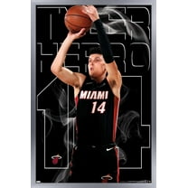 NBA Miami Heat - Tyler Herro 20 Wall Poster, 22.375" x 34", Framed