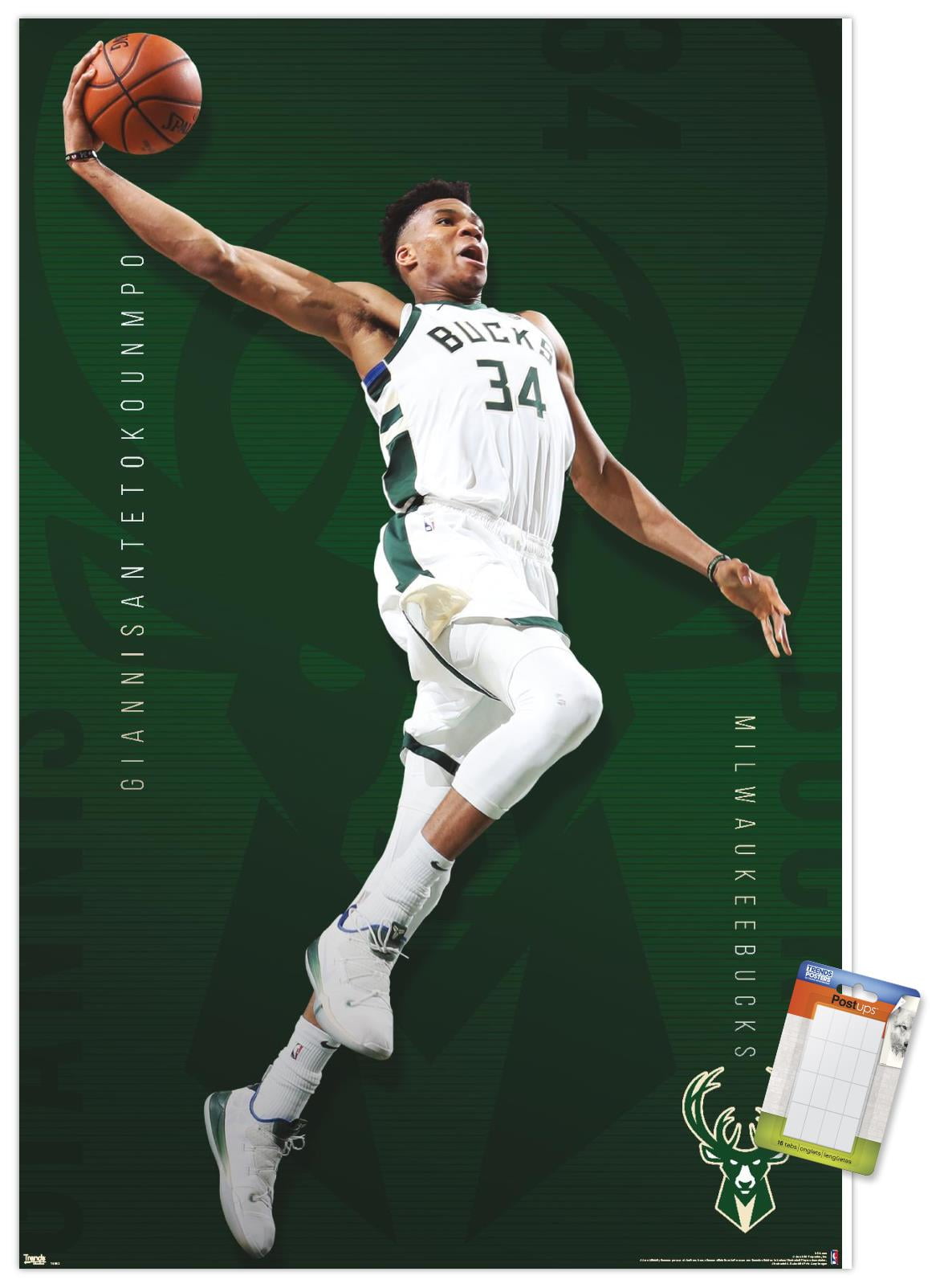 Giannis Antetokounmpo Milwaukee Bucks Autographed Green Custom Jersey