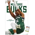 thumbnail image 1 of NBA Milwaukee Bucks - Giannis Antetokounmpo Feature Series 24 Wall Poster, 22.375" x 34", 1 of 4