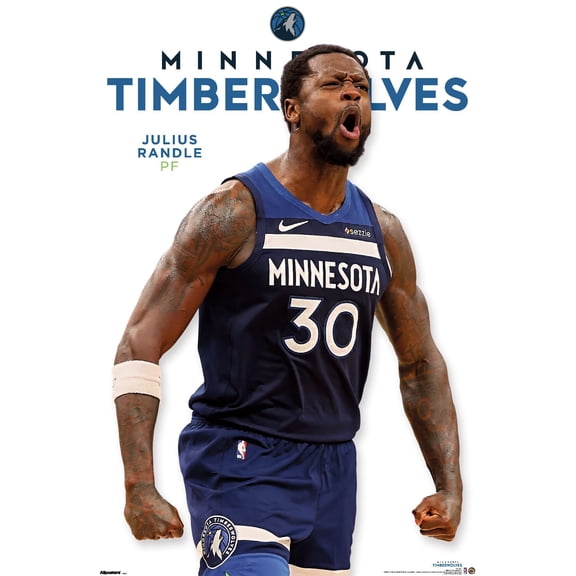 NBA Minnesota Timberwolves - Julius Randle Feature Series 25 Wall Poster, 22.375" x 34"