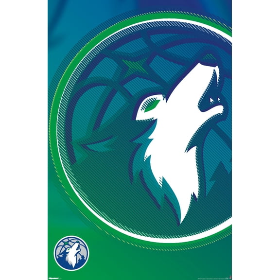 NBA Minnesota Timberwolves - Logo 26 Wall Poster, 22.375" x 34"