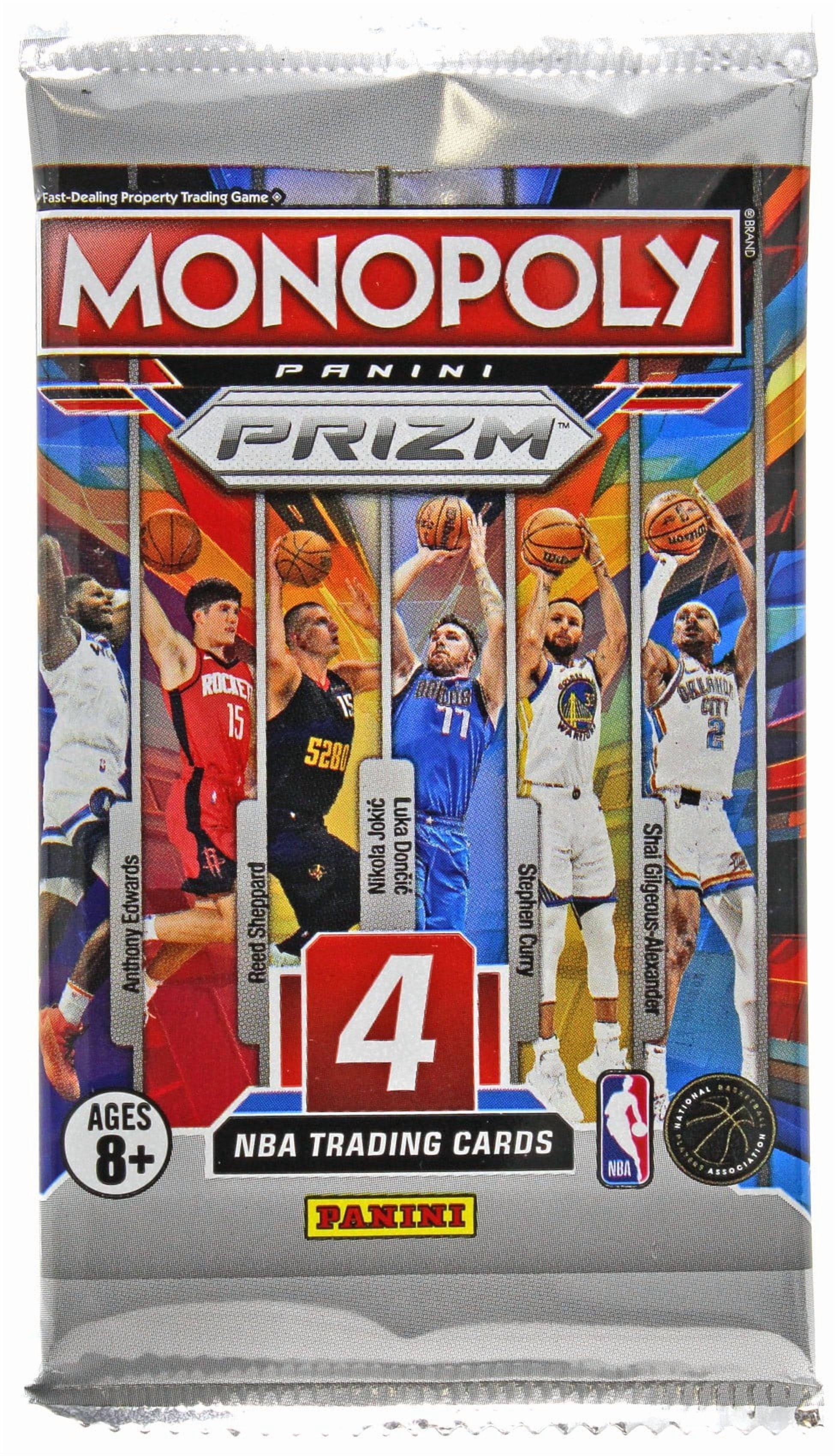 NBA Monopoly 2024-25 & Legends Prizm Basketball Trading Card