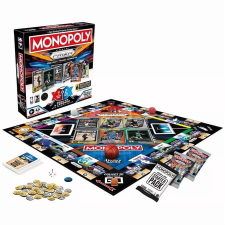 2023-24 Hasbro Panini Prizm Monopoly Basketball Trading Card Board Game Box