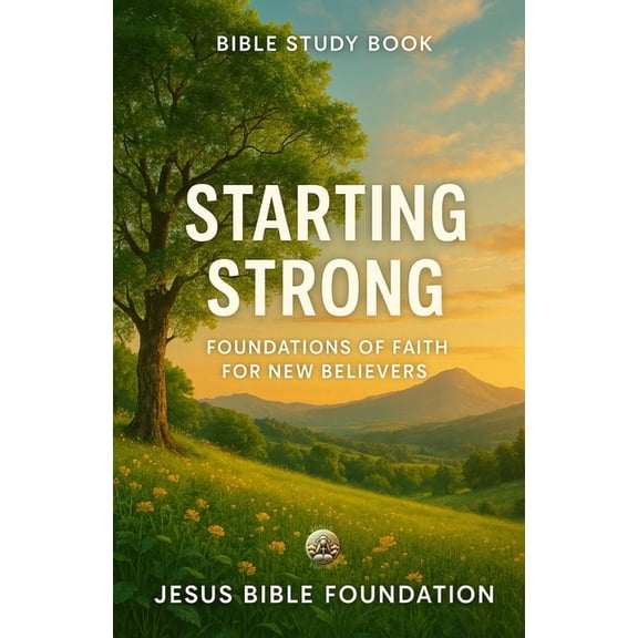 Foundations for New Believers: Building Bible Study Book Starting Strong: Foundations of Faith for New Believers, Book 1, (Paperback)