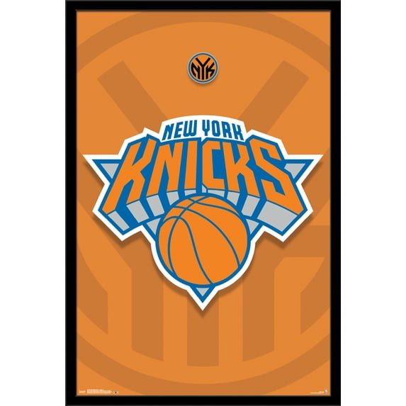 NBA New York Knicks - Logo 14 Wall Poster, 22.375" x 34", Framed