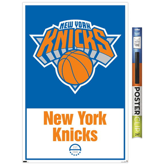 NBA New York Knicks - Logo 21 Wall Poster, 22.375" x 34"