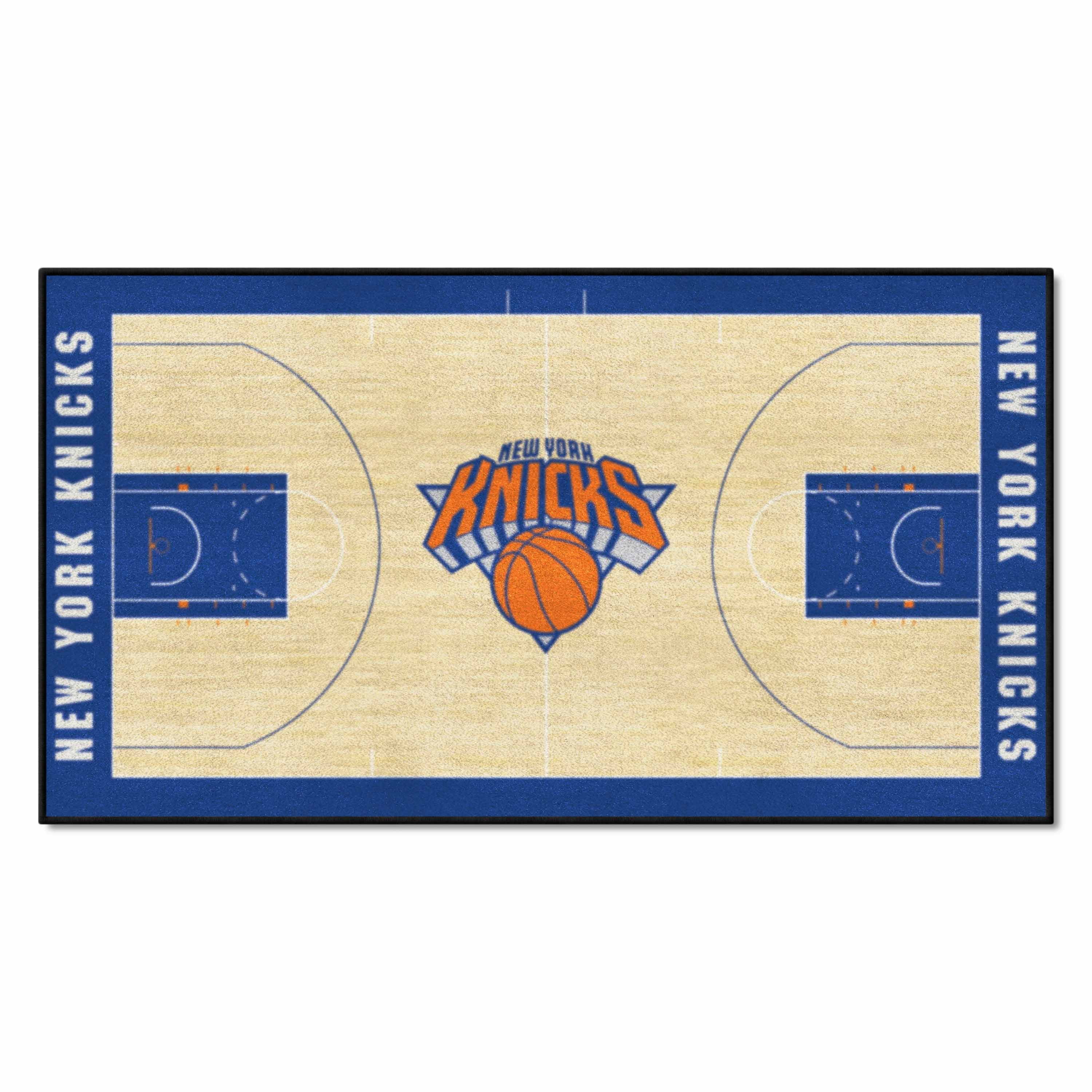 NBA New York Knicks NBA Court Runner 24x44 Walmart com