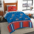 thumbnail image 1 of NBA OKC Thunder Bed In Bag Set, 100% polyester, Twin Size, Team Colors, 4 Piece Set, 1 of 4