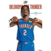 NBA Oklahoma City Thunder - Shai Gilgeous-Alexander Feature Series 23 Wall Poster, 22.375" x 34"