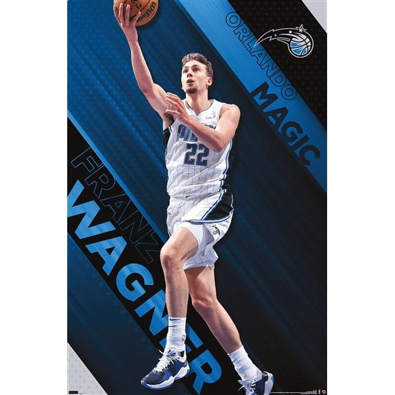 NBA Orlando Magic - Franz Wagner 23 Wall Poster, 14.725" x 22.375"
