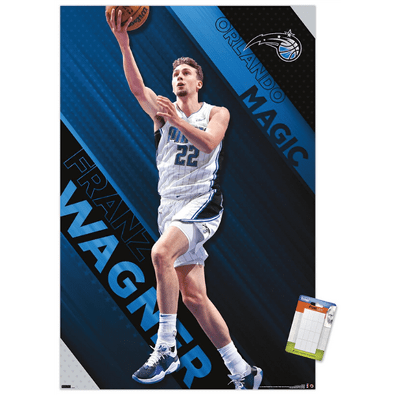 NBA Orlando Magic - Franz Wagner 23 Wall Poster, 22.375" x 34"
