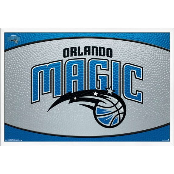 NBA Orlando Magic - Logo 14 Wall Poster, 22.375" x 34", Framed