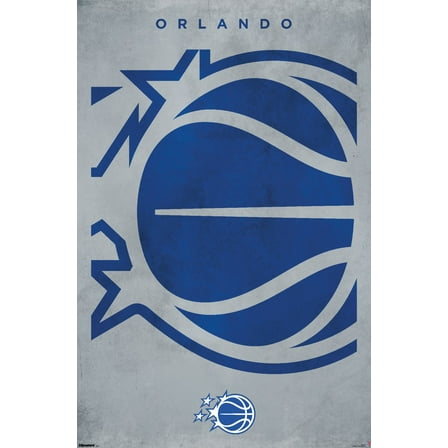 NBA Orlando Magic - Logo 25 Wall Poster, 22.375" x 34"