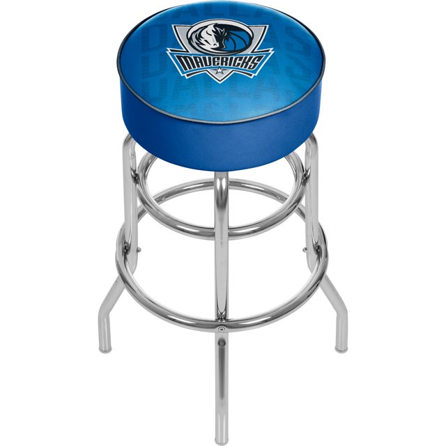 NBA Padded Swivel Bar Stool City Dallas Mavericks