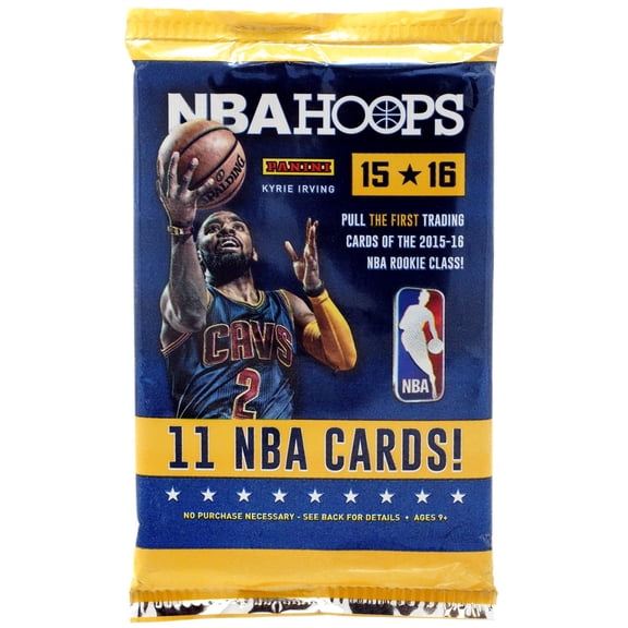 NBA Panini 2015-16 Hoops Basketball Trading Card BLASTER Pack (11 Cards)