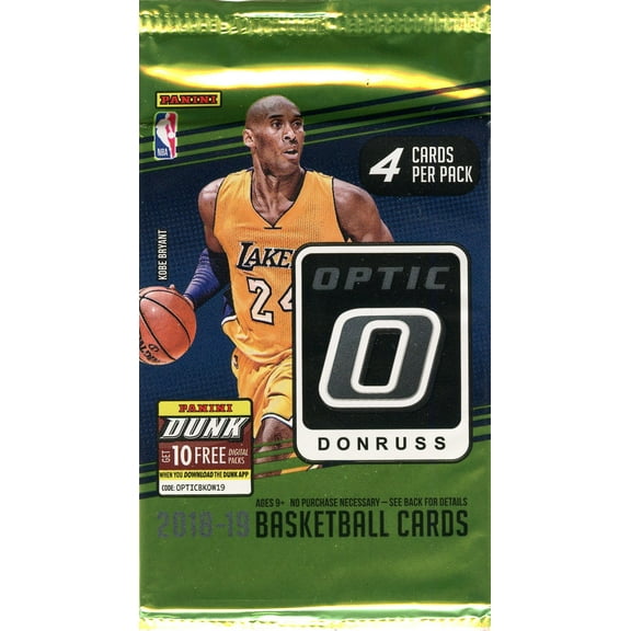 NBA Panini 2018-19 Donruss Optic Basketball Trading Card Pack