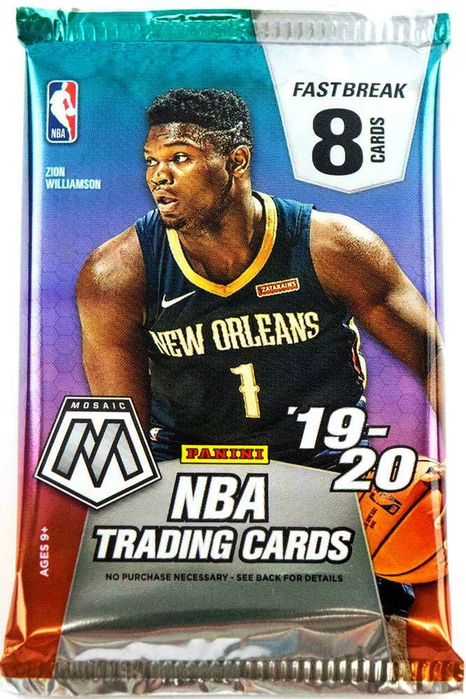【NBA】2019-2020 Panini Mosaic FAST BREAK NBA Panini 2019-20 Prizm Mosaic FAST BREAK Basketball Trading Card