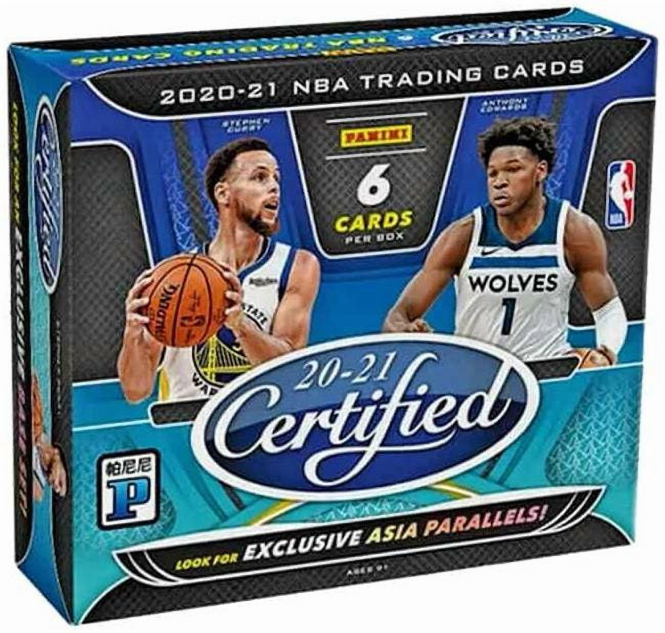 NBA Panini 2020-21 Certified Basketball Asia Tmall Edition Trading 