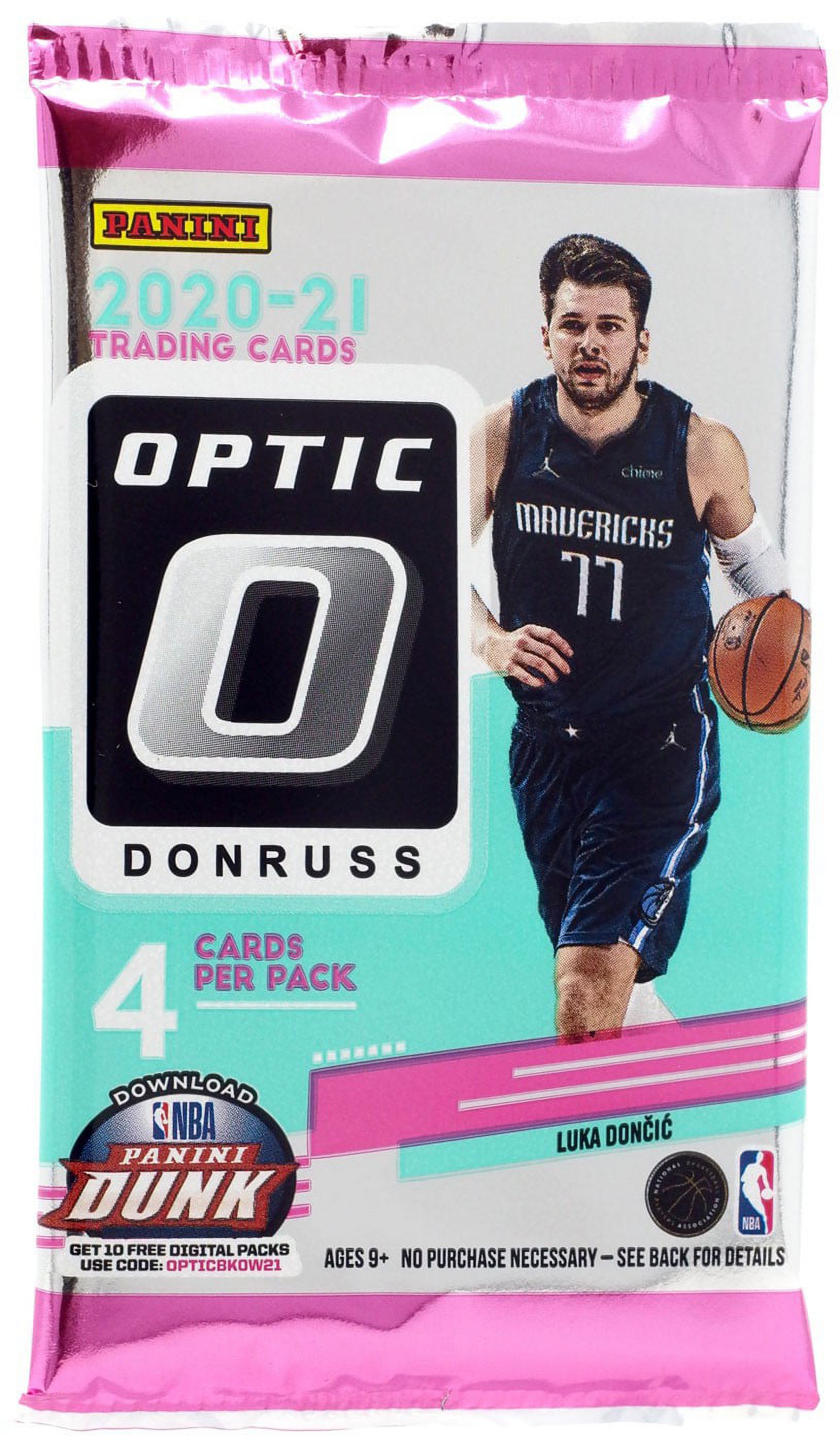 NBA Panini 2020-21 Donruss Optic Basketball Trading Card MEGA Box 
