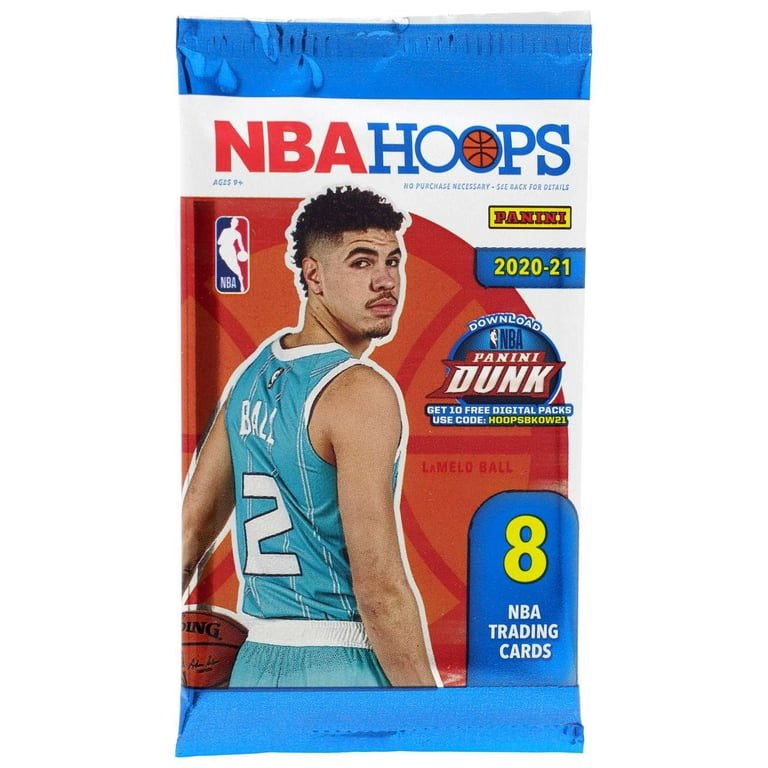 スポーツ選手 2020-21 PANINI NBA CARDS NBA Panini 2020-21 Hoops Basketball Trading Card HOBBY Pack